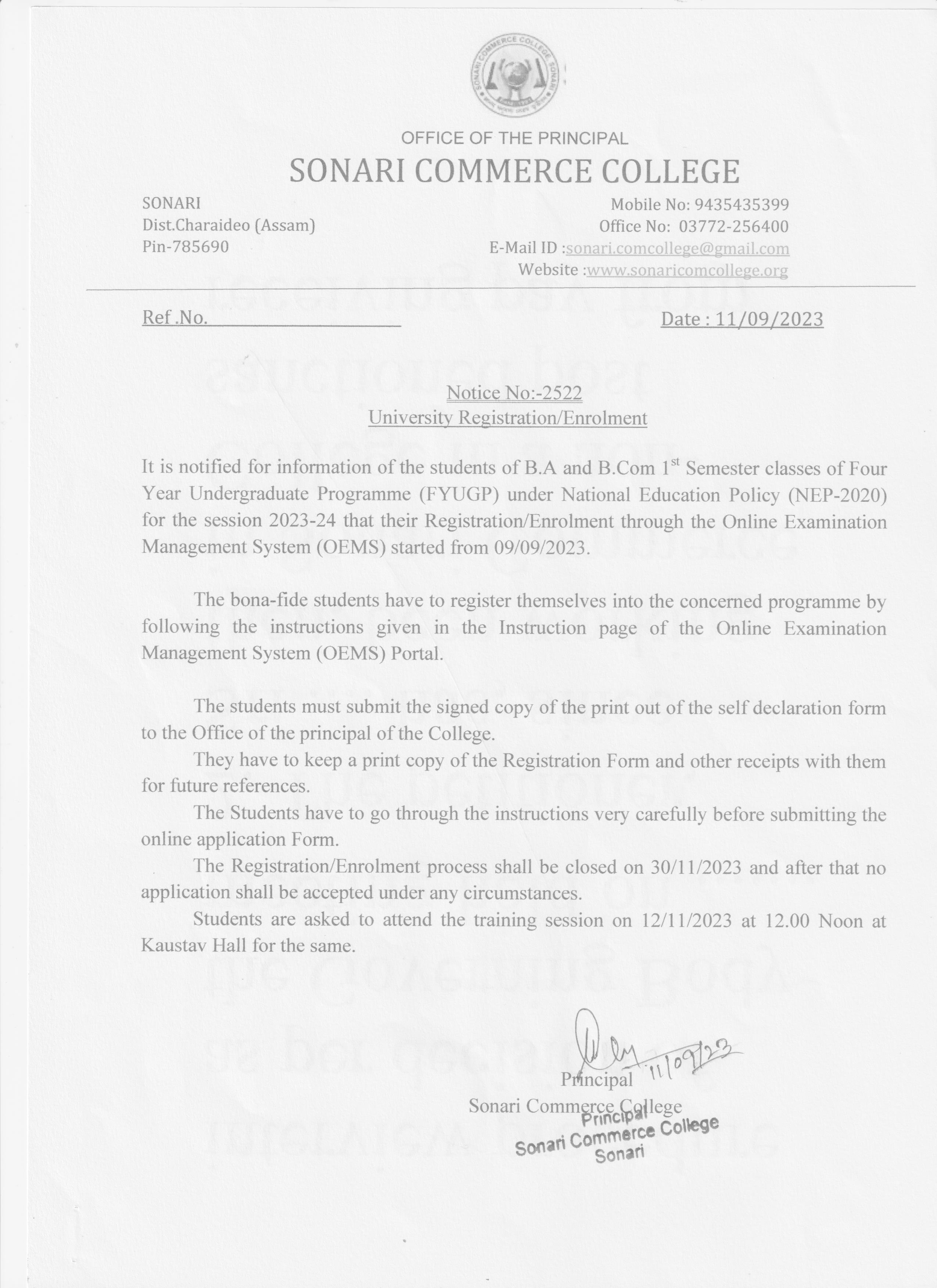 Registration notice-1