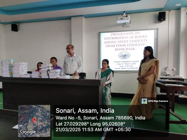 Distribution of Books