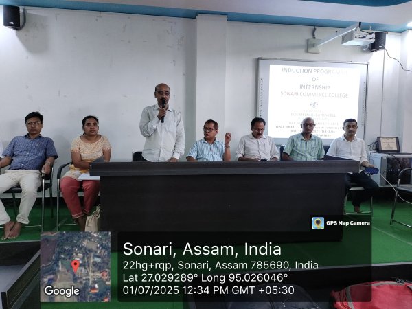 MoU between Sonari Commerce College and AMTRON