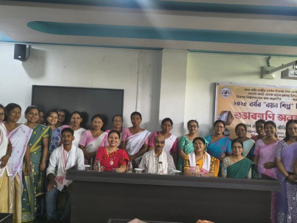 Opening Ceremony of Weaving Add-On Course