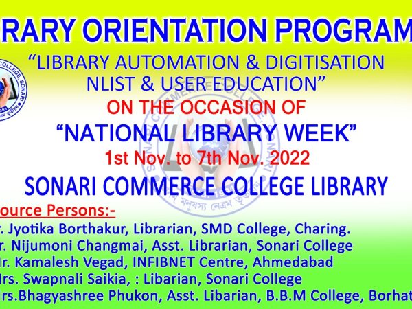 National Library Week Celebration