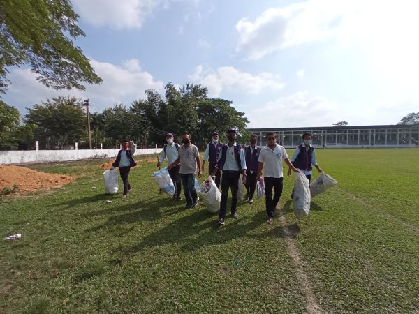 Claenliness programme avoid Plastic use
